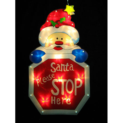 Lighted Christmas Window Decorations Bright Source Ltd