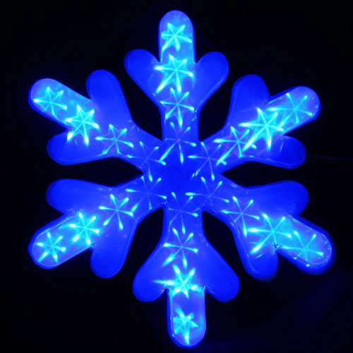 led snowflake lights for Christmas decorations