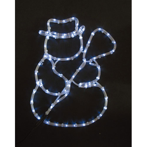 3M Snowman Clear Rope Lights