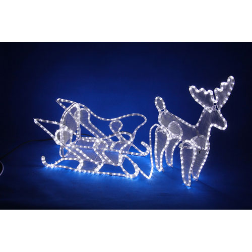 Rope Lights For Sale With Deer and Sledge