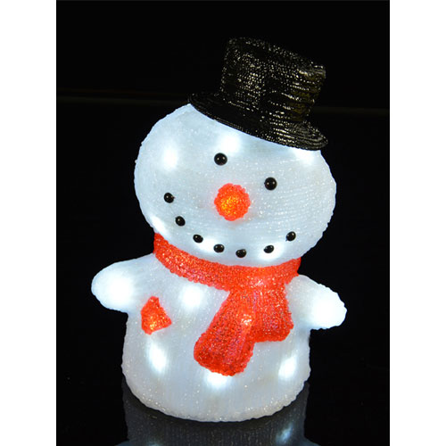 Acylic figure-snowman